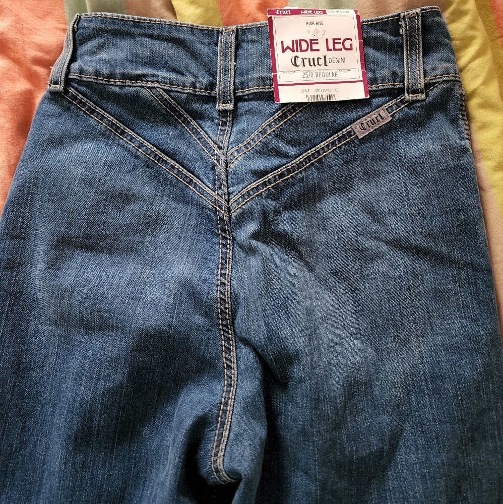 Cruel Girl Wide Leg Jean